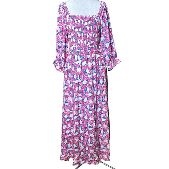 NWT J. NNA Multicolor Maxi Dress. Size Medium - Picture 1 of 6